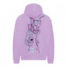 Maglione in cotone viola - M
