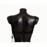 Reggiseno a balconcino in pizzo satinato a pois neri - IT1 - XS