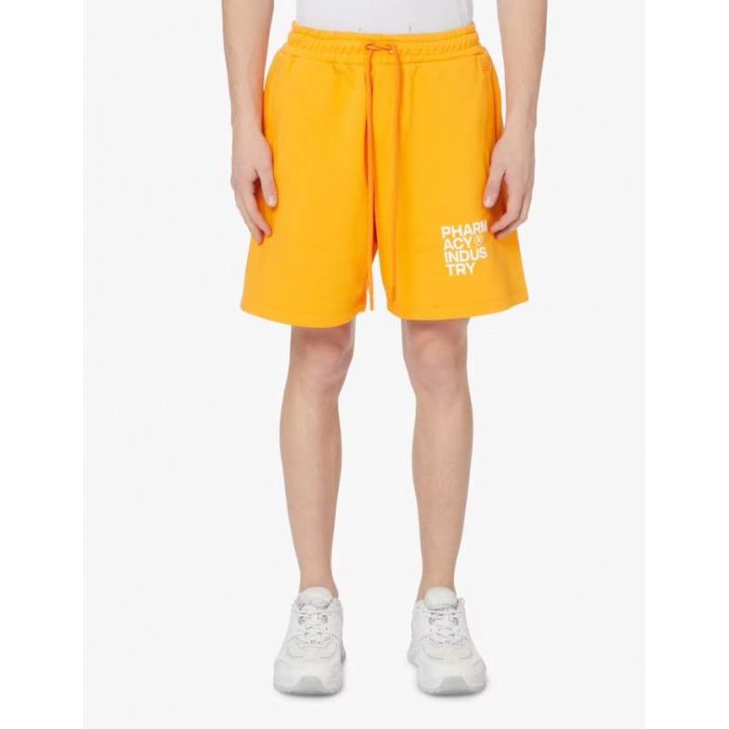 Pantaloncini in cotone arancione - S