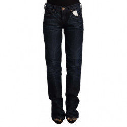 Jeans dritti in denim di...