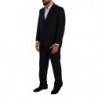 Abito formale monopetto in poliestere blu - IT51 - L