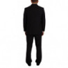 Abito formale monopetto in poliestere nero - IT51 - L