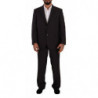 Abito formale monopetto in poliestere grigio - IT53 - XL