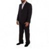 Abito formale monopetto in poliestere grigio - IT53 - XL