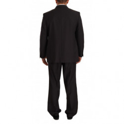 Abito formale monopetto in poliestere grigio - IT53 - XL