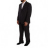 Abito formale monopetto in poliestere grigio - IT55 - XL
