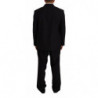 Abito formale monopetto in poliestere nero - IT55 - XL