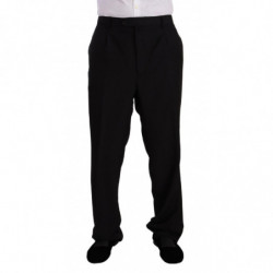 Abito formale monopetto in poliestere nero - IT55 - XL