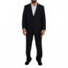 Abito formale monopetto in poliestere blu - IT51 - L