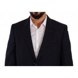 Abito formale monopetto in poliestere blu - IT51 - L