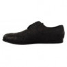 Scarpe derby da uomo in pelle di caimano nero - EU44/US11