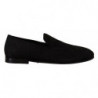 Pantofole Jacquard Nere Appartamenti Mocassini Scarpe - EU40/US7