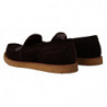 Scarpe mocassino slip on in pelle scamosciata marrone - EU44/US11