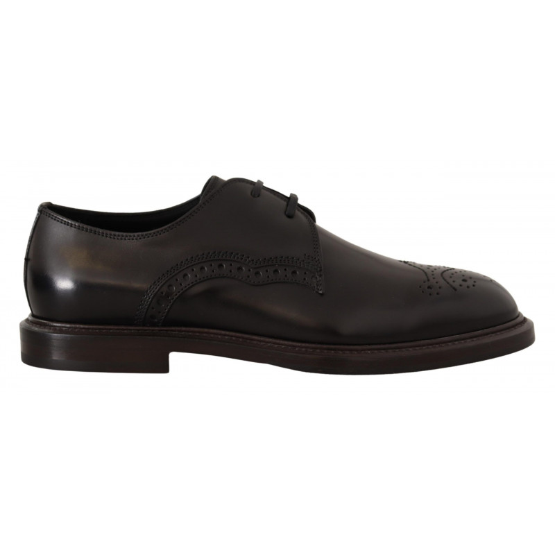 Scarpe derby formali in pelle nera - EU39/US6