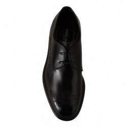 Scarpe derby formali in pelle nera - EU39/US6