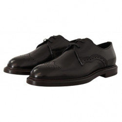 Scarpe derby formali in pelle nera - EU39/US6