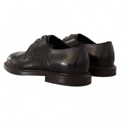 Scarpe derby formali in pelle nera - EU39/US6