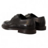 Scarpe derby formali in pelle nera - EU39/US6