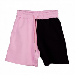 Pantaloncini in cotone rosa...