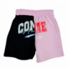 Pantaloncini in cotone rosa - XS