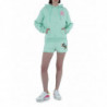 Pantaloncini in cotone verde - S