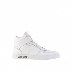 Sneakers alte con logo in...
