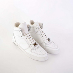 Sneakers alte con logo in rilievo - EU41/US8