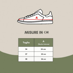 Scarpe da ginnastica con logo in rilievo - EU37/US7