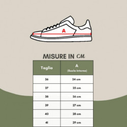 Sneakers alte in rilievo - EU40/US7
