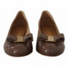 Scarpe décolleté in pelle di vitello naplak marrone - EU35.5/US5