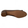 Scarpe décolleté in pelle di vitello naplak marrone - EU38/US7.5