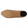 Ballerine in pelle nappa beige e nera - EU35.5/US5