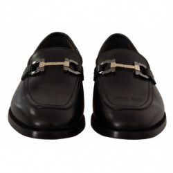 Scarpe formali mocassino in pelle di vitello nera - EU41/US7