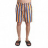 Pantaloncini da bagno beachwear a righe multicolori - IT4 - S
