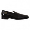 Scarpe eleganti mocassini formali in pelle verniciata nera - EU39/US6