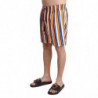 Pantaloncini da bagno beachwear a righe multicolori - IT4 - S