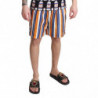 Pantaloncini da bagno beachwear a righe multicolori - IT4 - S