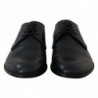 Scarpe derby formali con lacci in pelle blu navy - EU42/US9