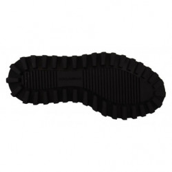 Scarpe da uomo con lacci da combattimento in pelle nera - EU40/US7