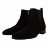 Stivali Chelsea da uomo in pelle scamosciata nera - EU42.5/US9.5