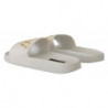 Scarpe sandali scorrevoli hotel lusso pelle bianca - EU40/US7