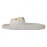 Scarpe sandali scorrevoli hotel lusso pelle bianca - EU40/US7
