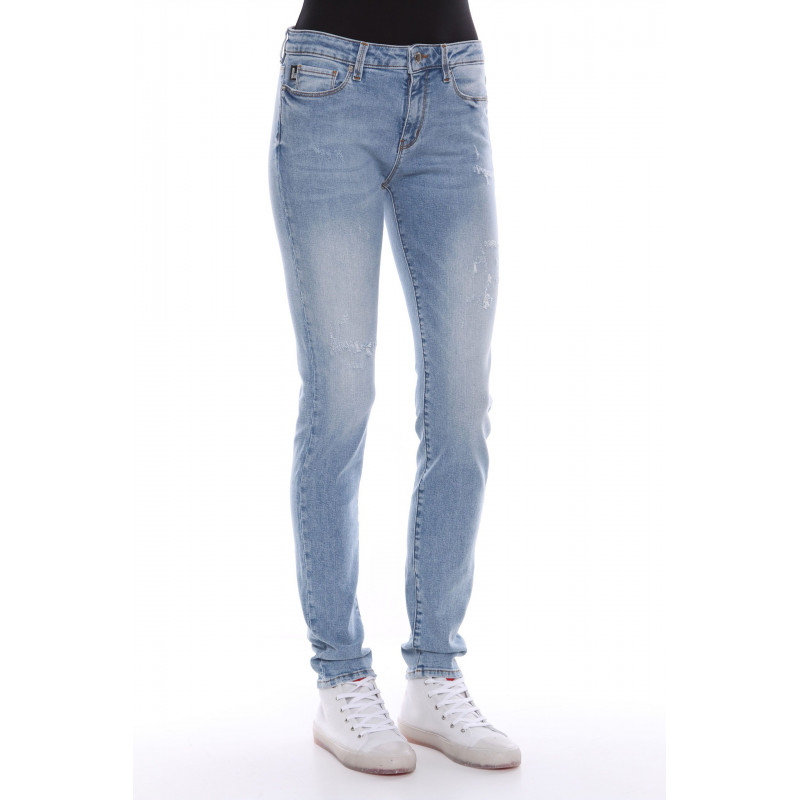 Jeans e pantaloni in cotone blu - W28