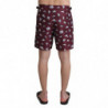 Cappelli marroni Stampa Beachwear Pantaloncini Costumi da bagno - I