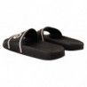 Sandali slide I Love D&G in pelle nera - EU35/US4.5