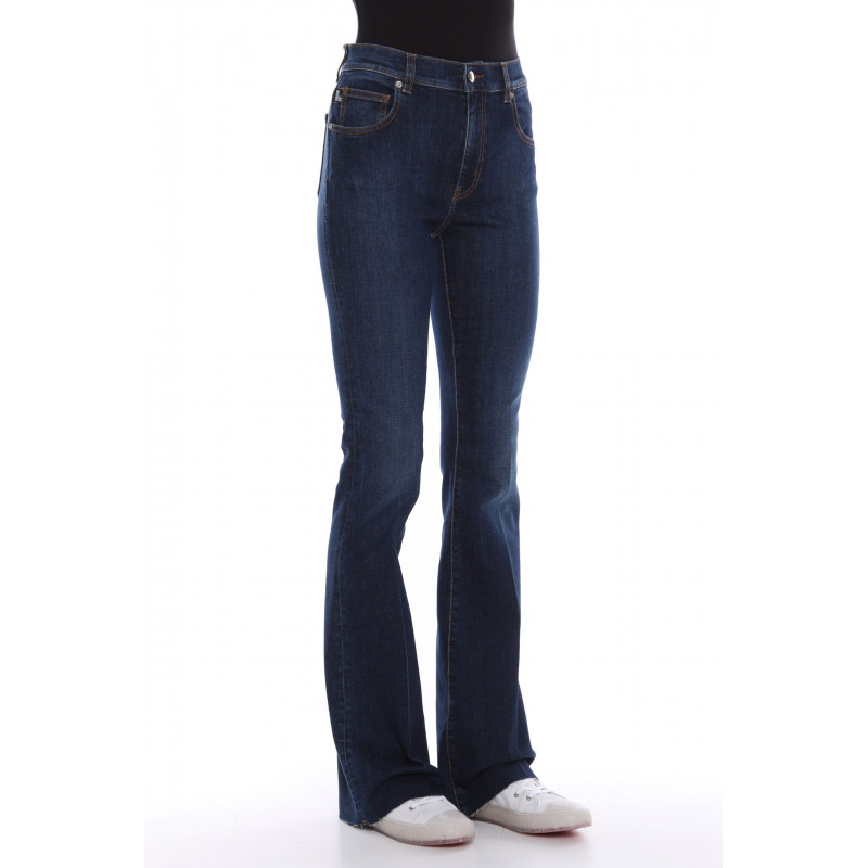 Jeans e pantaloni in cotone blu - W26