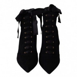 Scarpe stivaletti corti elasticizzati neri - EU39/US8.5