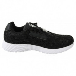 Scarpe da ginnastica Runner Joice in poliestere nero - EU38/US8