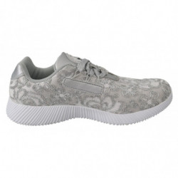 Scarpe da ginnastica Runner Joice in poliestere argento - EU38/US8