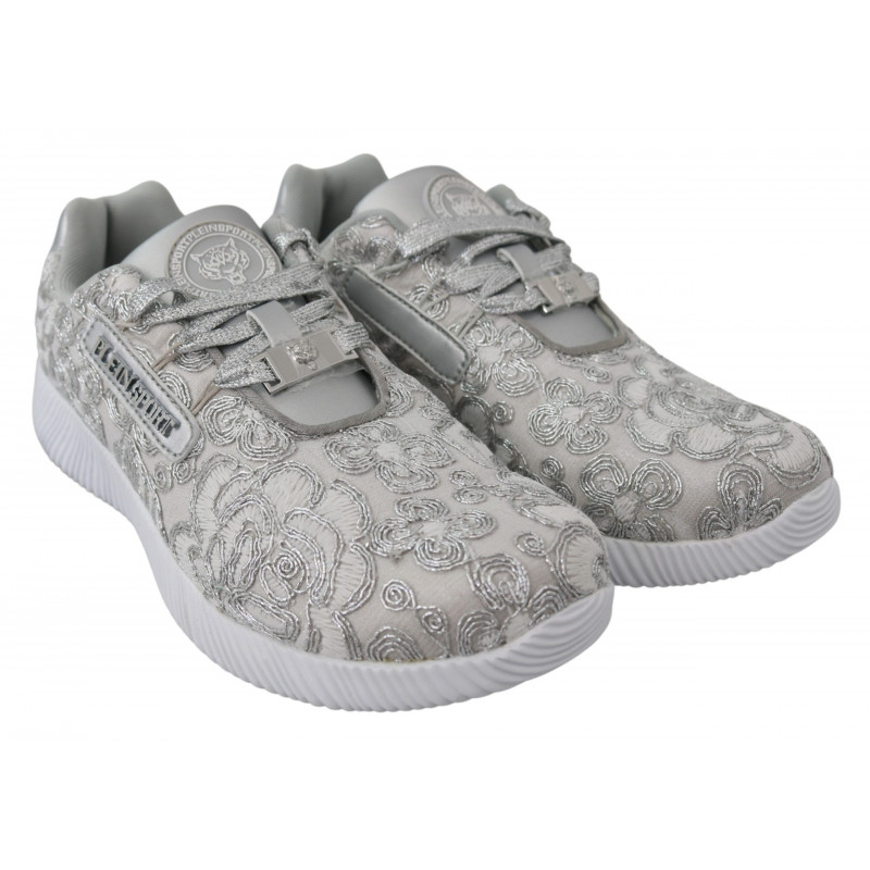 Scarpe da ginnastica Runner Joice in poliestere argento - EU37/US7